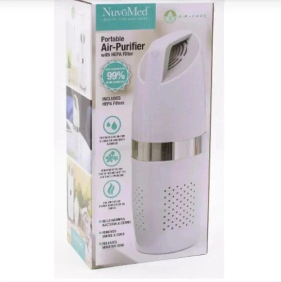 NuvoMed™ Portable Air Purifier with HEPA Filter (New) - Picture 5 of 15